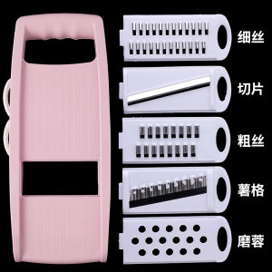 Multifunctional Kitchen Potato Thread Scraper Cutter Slicer Home Use Easy to Clean Durable Plastic And Stainless Steel