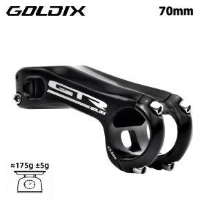 GOLDIX | Goldix GTR 3D-Forged 7050 Thân Xe Đạp Bằng Nhôm -17 Độ Đường Kính Kẹp Tay Lái Xe Đạp Leo Núi 311-325mm Đường Kính Kẹp Phuộc 28mm Màu Đen