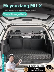 Rear Trunk Organizer Expansion Storage Box