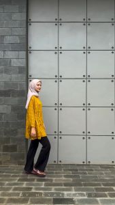 ANGGARA BUTIK Kebaya Brukat Modern Rok Batik Songket Span Baju Lamaran Payet Kondangan Tunik