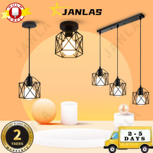 【Free Bulb】Vintage Metal Ceiling Light Chandelier Light Modern Design Drop Light Dining Light Hanging Light For Ceiling