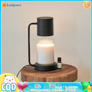 Lanlan nến ấm hơn Đèn Dimmable không có nến đốt lửa ủ đèn lồng với 2 bóng đèn tương thích với nến lớn nhỏ
