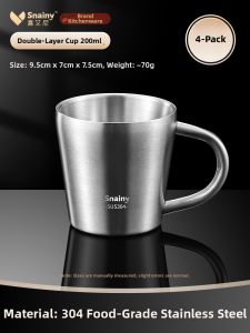 Snainy | 304 Stainless Steel Food Grade Childrens Insulated Cup