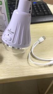 Lampu Bohlam LED Tenaga Surya/Lampu pengisian darurat di bohlam/Emergency Tahan Lama 7 jam Lampu Portable Solar Charge