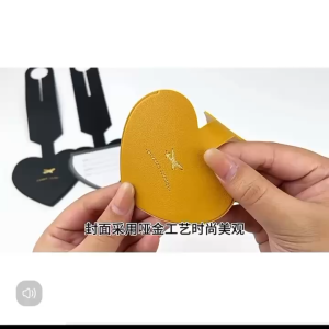 SG Stock Travel Luggage Tags Travel Bag Labels PU Leather Backpack Tags Luggage Tag With ID Tag Suitcase Tag