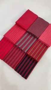 Kain Lurik Merah Series / Bahan Sorjan / Baju Adat Jawa