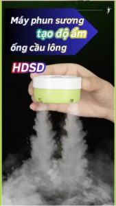 Dụng cụ phun sương tạo hơi ẩm cho ống cầu lông tăng độ bền cho quả cầu lông