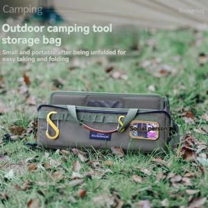 SUNDICK Waterproof Wear-Resistant Shoulder Carrying Nail Hammer Handbag Outdoor Camping Tools Storage Bag