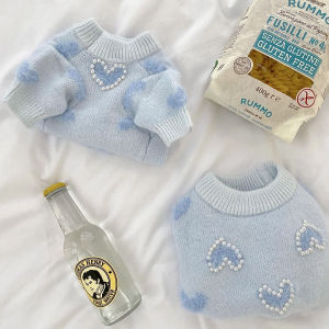 Bixin Pet Clothes High-Definition Dog Sweater Teddy Bichon VIP Kitten Cat Small Puppies Autumn and Winter Clothes