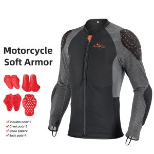 West Biking | WEST BIKING Motorcycle Soft Armor CE2 Certification Impact Resistant Soft Armor Nylon Breathable Ergonomic Motorcycle Soft Armor