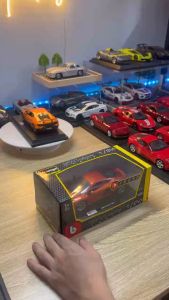 Mô Hình Xe Ôtô Kim Loại 1/24 Siêu Xe MCLAREN MP4 12C Sẵn Đế Để Trưng Bày Bàn Làm Việc Làm Đồ Chơi Trẻ Em