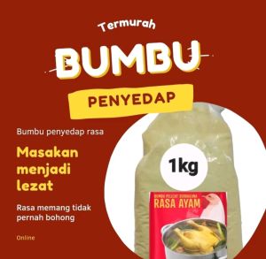 promo KALDU Rasa sapi kemasan 1 kilogram penyedap rasa masakan bumbu masak kemasan kilogram / gram