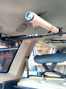 ตู้ปลาในรถ ตู้ปลาบนรถ ตู้ปลาบนรถ ที่แขวนไม้จับปลาแบบเดี่ยว ที่วางไม้จับปลาสไตล์ Lure ที่แขวนไม้จับปลาสำหรับใช้ในที่โล่งแจ้ง