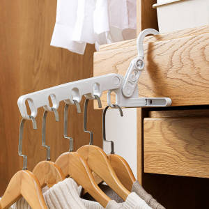Portable Folding Drying Rack Collapsible Clothes Drying Rack Foldable Hangers for Traveling Clothes Hanging Rack