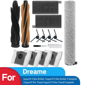 Accessories for Dreame Aqua10 Ultra Roller/Aqua10 Ultra Roller Complete/Aqua10 Pro Track/Aqua10 Ultra Track Complete Robot