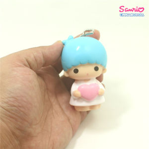 คลาสสิกญี่ปุ่น Twins Star ของเล่นตุ๊กตาพวงกุญแจจี้เด็กชายและเด็กหญิง Figurines สะสมของที่ระลึกของขวัญสร้างสรรค์