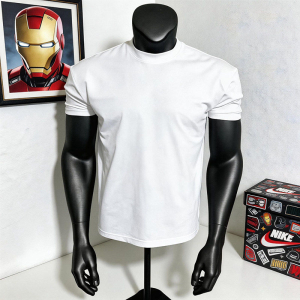 Gym American Style Chic Mens T-shirt Black Sorona Ice Feeling Short Sleeve