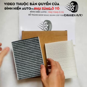 Lọc điều hoà (lọc máy lạnh) xe VF3 giúp loại bỏ bụi bẩn và điều hoà không khí bên trong xe ô tô điện
