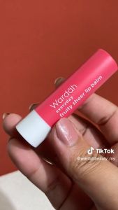 Wardah Everyday Fruity Sheer Lip Balm /Lip Nutrition/Lip Moisturizer Strawberry (4g)
