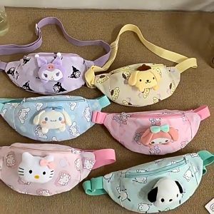 Waistbag Cewek Terbaru Karakter Sanrio Tas Pinggang Wanita Import / Waistbag Anak Terbaru