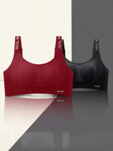 REALWILL | Quick Drying Breathable Uplift Prevents Sagging Gathered Underwire Bra