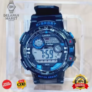 Lasika DM33620 K-Sport Watch – Jam Tangan Digital Maskulin untuk Outdoor  Harian Desain Keren dengan Water Resistant