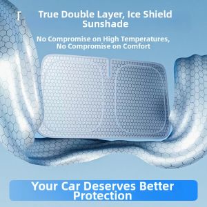 HELLOLEIBOO | Sunshade Car Visor For Front Windshield Sun Protection
