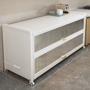 GOTZ | Multi-Function Kitchen Island with Storage Cabinets