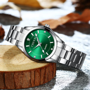 CHENXI Luxury Watch for Womens Simple Round Dial Stainless Steel Fashion Students Lady Dress Quartz Wristwatches Gift for Wife