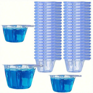 50/100Pcs 40ML Disposable Cups Dispenser Plastic Cup for DIY Epoxy Resin Jewelry Making Accessories