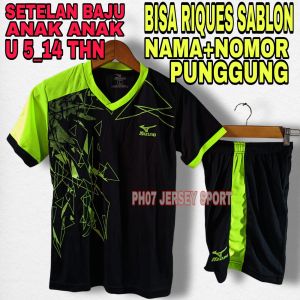 COD BAJU BOLA FUTSALL JERSEY ANAK 5-14 THN TERMURAH BERKUALITAS BISA REQUES SABLON NAMA NOMOR PUNGGUNG