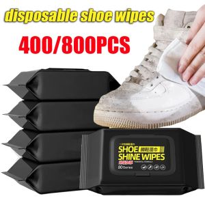 800Pcs Disposable Cleaning Wipes for Sneakers / Portable White Shoes Cleaner / Soft and Quick Cleaning Wipes