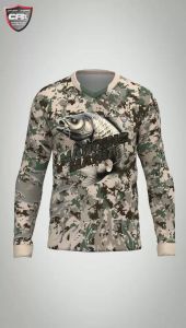 Jersey Olahraga Mancing Cpx Baju FishingPro Lengan Panjang Kamuflase Mancing Mania