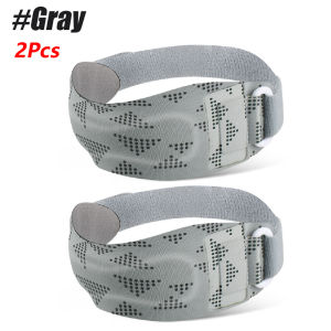 1/2PCS Reflective Patellar Tendon Support Strap with Silicone Cushion Pad Adjustable Patella Knee Brace Band for Men Women