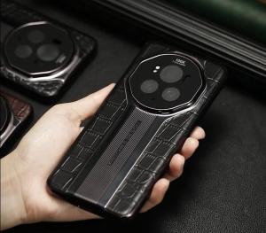 LANGSIDI Original Cowhide Leather Phone Case for Honor Magic 6 5 Pro 6Pro 5Pro Shockproof Luxury Natural Cowhide 360 Full Protection Mobile Phone Cases Anti-Slip Shock-Absorbent Handmade Original Factory