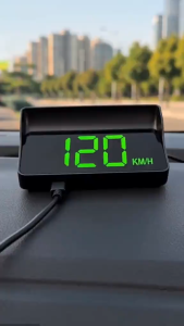 Màn Hình HUD GPS Hiển Thị Tốc Độ Ô Tô – Đồng Hồ Kính Lái Cấp Nguồn USB Dễ Quan Sát Ngày Đêm