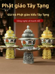 ZANGCUN | Bát Đựng Nước Cúng Tạng Truyền Thống