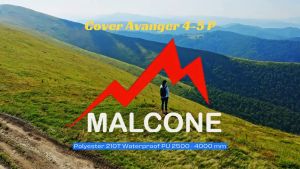 Outer tenda dome 4-5 org Avanger Malcone waterproof Polyester 210 T PU 2500 mm