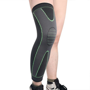 1 PCS Compression Knee Pads Support Sleeve Protector Elastic Silicone Spring Support Volleyball Running Kneepad Brace