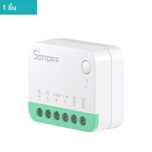 สวิตช์อัจฉริยะ SONOFF MINIR4M Matter Extreme WiFi แบบถอดแยกส่วน ควบคุมผ่าน eWeLink รองรับการควบคุมด้วยเสียง Alexa Google Home และ Smartthings