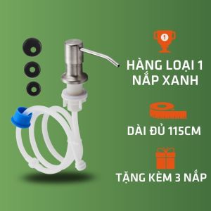 Vòi hút nước rửa chén bộ vòi xịt nước rửa bát tự bơm hút dầu rửa bát ống dẫn dài 1m