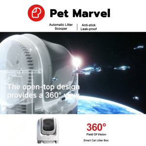 【SG Stock/5 Years Warranty】Automatic Cat Litter Box APP Remote Control Cat Toilet WiFi Cat Litter Box