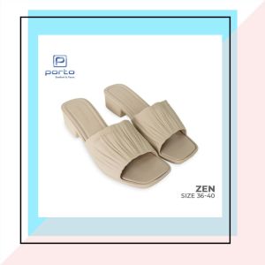 PORTOLADY-ZEN / sandal selop wanita dewasa / sandal karet wanita dewasa /sandal jelly wanita dewasa /sandal wanita korean style / sandal murah wanita terbaru / sandal sleepon wanita dewasa