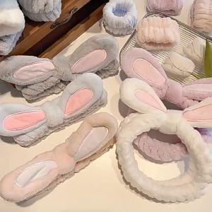 Băng đô rửa mặt hình nơ thỏ đáng yêu kiểu dáng dễ thương Hàn Quốc-Phụ kiện RYRY