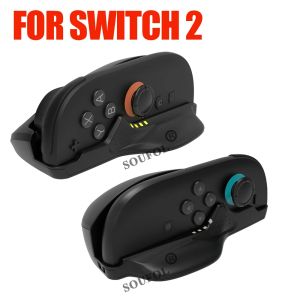 Gaming Controller Mouse Left Right Controller Bracket With Anti-slip Wrist Strap & Magnetic Mini Portable Ergonomic Mice for NS2