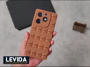 Case Itel A60S Premium Soft 3D Armor Deep Matte Case Finger Itel A60S