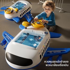 Yimi | Mô Hình Máy Bay Sinh Nhật cho Trẻ 1-3 Tuổi