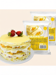 Mango & Durian Crepe Cake Mix Sweet Baking Ingredient