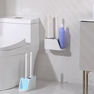 แปรงขัดห้องน้ำ แปรงขัดส้วม แปรงล้างห้องน้ำ Toilet brush ทำความสะอาดพื้นห้องน้ำ อ่างอาบน้ำ หัวแปรงนุ่ม ไม่มีกลิ่น ตั้งพื้นได้ ติดผนังได้ warmhouses