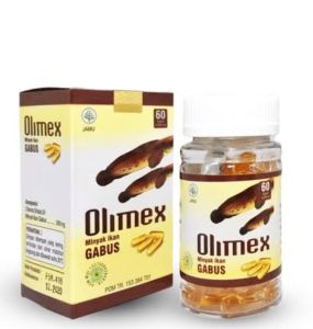 Olimex kapsul minyak ikan gabus